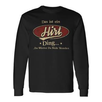 Das Ist Ein Hirt Ding Das Würdest Du Nicht Verstehen Hirt Name Langarmshirts - Geschenkecke