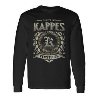 Das Ist Ein Kappes Ding Kappes Name Langarmshirts - Geschenkecke