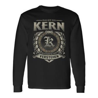 Das Ist Ein Kern Ding Kern Name Langarmshirts - Geschenkecke