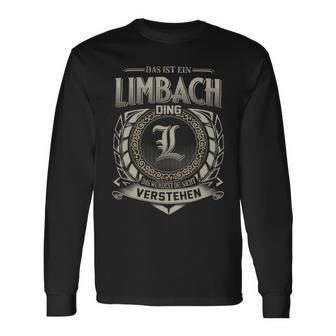 Das Ist Ein Limbach Ding Limbach Name Langarmshirts - Geschenkecke