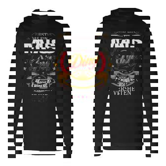 Das Ist Ein Maus Ding Das Würdest Du Nicht Verstehen Maus Name Langarmshirts - Seseable