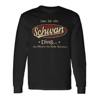 Das Ist Ein Romano Ding Das Würdest Du Nicht Verstehen Romano Name Langarmshirts - Geschenkecke