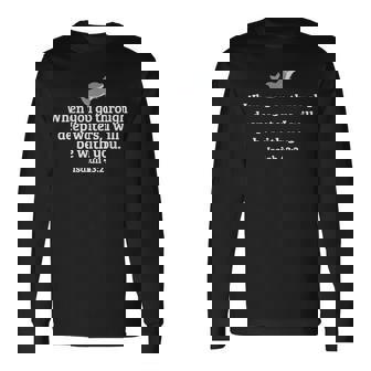 Deep Waters Isaiah 43 T-shirt à manches longues - Cadeauxyz