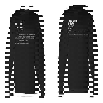 Definición Divertida Del Diccionario Camiseta de manga larga - Regaloses