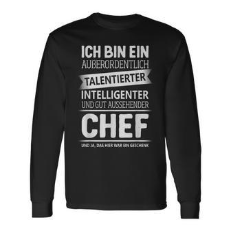 Department Manager Supervisor Boss Langarmshirts - Geschenkecke