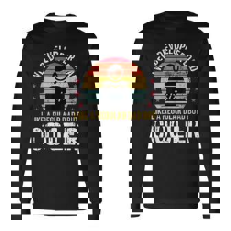 Desarrollador Web Papá Web Coder Programador Padre Hombres Camiseta de manga larga - Regaloses
