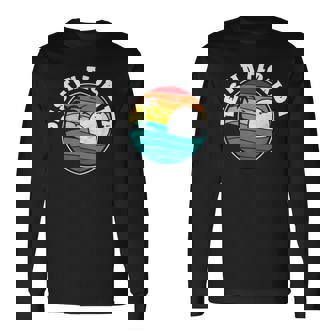 Destin Florida Distressedintage 80S Beach Retro Graphic T-shirt à manches longues - Cadeauxyz