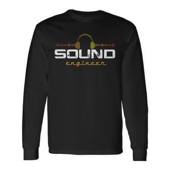 Dj Music Producer Producer Sound Engineer Audio Langarmshirts - Geschenkecke