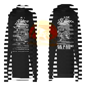 Dog Hunter Nose To Ground Beagle Hunting Long Sleeve T-Shirt - Monsterry