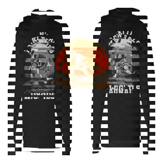 Dog Hunter Tracking Trails Beagle Hunting Long Sleeve T-Shirt - Monsterry