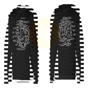 Drakkar Nose Viking Boat Ornament Tank Top Long Sleeve T-Shirt - Monsterry