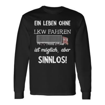 Driving Trucker Langarmshirts - Geschenkecke