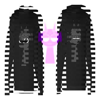 Durple From Sprunki Long Sleeve T-Shirt | Seseable CA