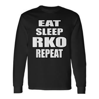 Eat Sleep Rko Repeat Trending Langarmshirts - Geschenkecke