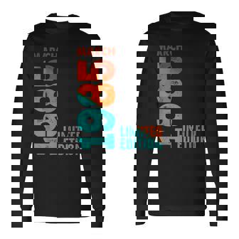 Edición Limitada 1985 Marzo 1985 Camiseta de manga larga - Regaloses