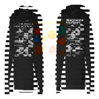 Education Autism Awareness Neurodiverse Universe Special Long Sleeve T-Shirt - Monsterry