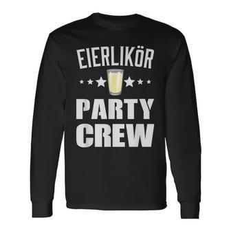 Egg Liqueur Party Crew Spring Party Langarmshirts - Geschenkecke