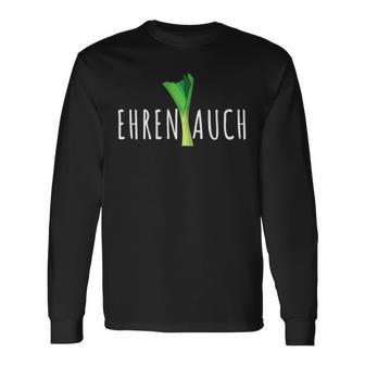 Ehrenlauch Fitness Bodybuilding Leek Biceps S Langarmshirts - Geschenkecke