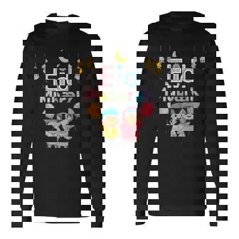 Eid Mubarak Celebración Niños Globos Festivos Alegría Camiseta de manga larga - Regaloses