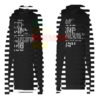 Epic Since November 1990 29 Years Old 29th Birthday Long Sleeve T-Shirt - Monsterry