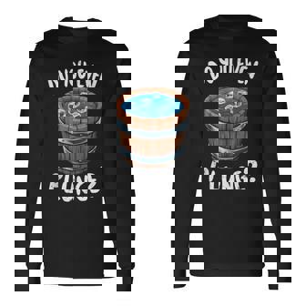 Do You Even Plunge Ice Bath Cold Plunge Enthusiast Tank Top Long Sleeve T-Shirt - Monsterry