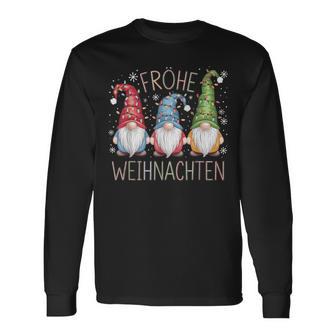 Family Merry Christmas Gnome Christmas Party Xmas Langarmshirts - Geschenkecke