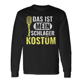 Fancy Dress Folk Music Das Ist Mein Schlager Costume Langarmshirts - Geschenkecke