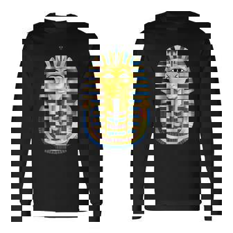 Faraón Rey Tut Egipcio Mitología Jeroglíficos Egipcios Camiseta de manga larga - Regaloses