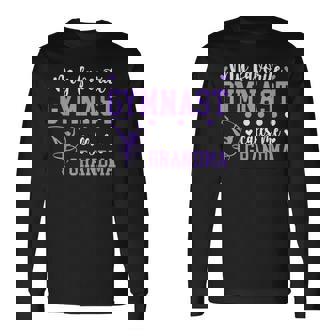 My Favorite Gymnast Grandma Gymnastics Grandma Of A Gymnast Long Sleeve T-Shirt - Monsterry