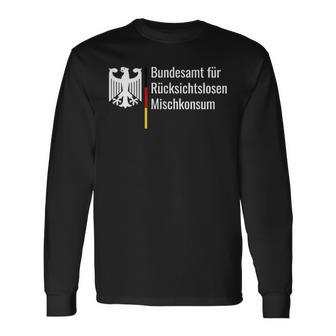 Federal Office For Ruthless Mixed Consumption Langarmshirts - Geschenkecke