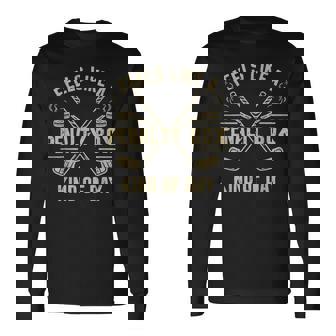 Feels Like A Penalty Box Kind Of Day Hockey Long Sleeve T-Shirt - Thegiftio