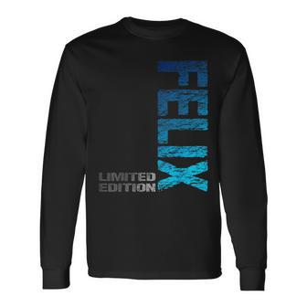 Felix Name First Name Boy Man Birthday Langarmshirts - Geschenkecke