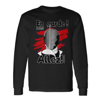 Fencing Fencing Sports Langarmshirts - Geschenkecke