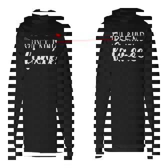 Fiancee Fiance Engaged Couples Matching Christmas Pajama Long Sleeve T-Shirt - Monsterry
