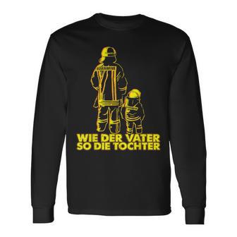 Firefighter Boys' Like Der Fater So Die Dochter Langarmshirts - Geschenkecke