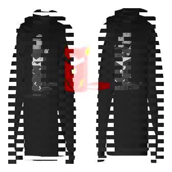 Flash Drive USB Stick Super Hero Lightning Speed Geek Shirt Long Sleeve T-Shirt - Monsterry