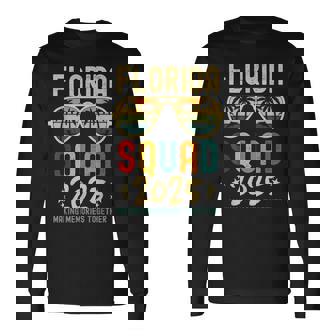 Florida Vacation Squad 2025 Group Matching Family Vacation Long Sleeve T-Shirt | Mazezy