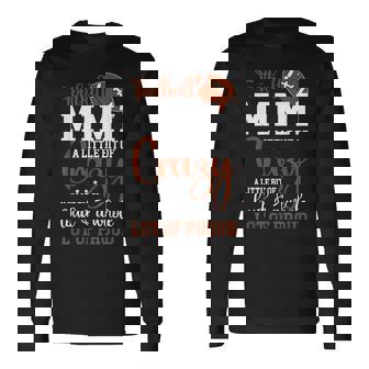 Football Mimi Proud Mimi Of A Football Player Long Sleeve T-Shirt - Thegiftio UK