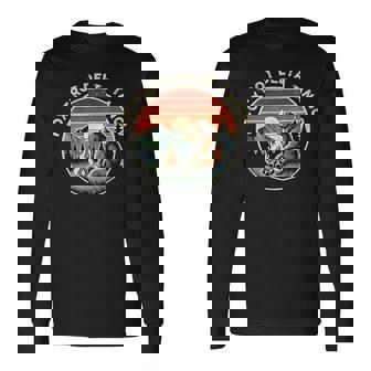 Foxtrots Deltas Tangos Retro Resist Bear Camping Hiking Long Sleeve T-Shirt - Thegiftio