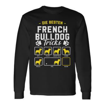 French Bulldog Frenchie Dog Holder Langarmshirts - Geschenkecke