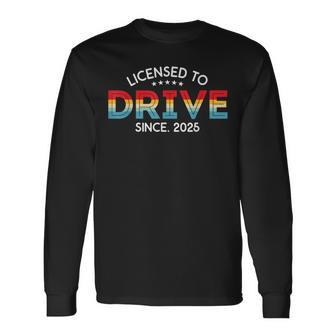 Führerschein Test Bestanden Fahrtest 2025 Geschenk Langarmshirts - Geschenkecke