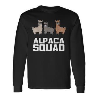 Alpaca For Alpaca Squad Lovers Langarmshirts - Geschenkecke