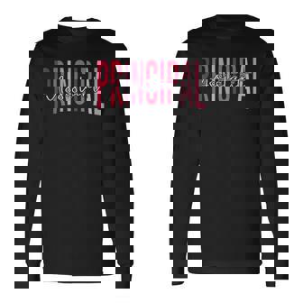 Assistant Principal School Worker Assistant Long Sleeve T-Shirt - Monsterry