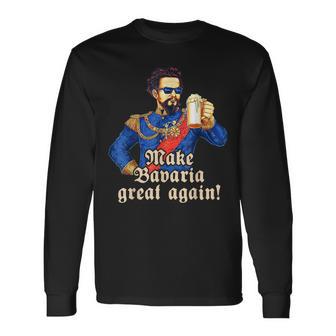 Make Bavaria Great Again Drinking S Langarmshirts - Geschenkecke