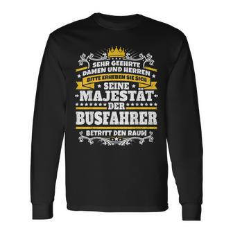 Bus Driver I Job Colleague Bus Job Langarmshirts - Geschenkecke