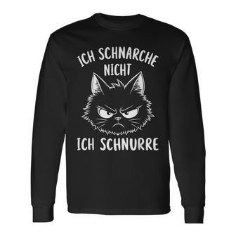 With Cat Motif Langarmshirts - Geschenkecke