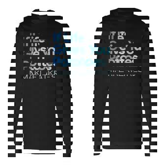 Chanukah Jewish If Life Gives You Potatoes Make Latkes Long Sleeve T-Shirt | Mazezy