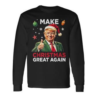 Christmas Pyjamas Make Christmas Great Again Langarmshirts - Geschenkecke