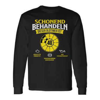 Dieser Oldtimer Ist 40 Jahre Birthday Langarmshirts - Geschenkecke