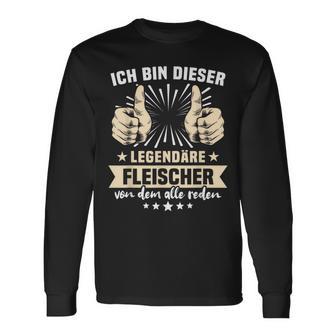 Slogan Fleischer Langarmshirts - Geschenkecke